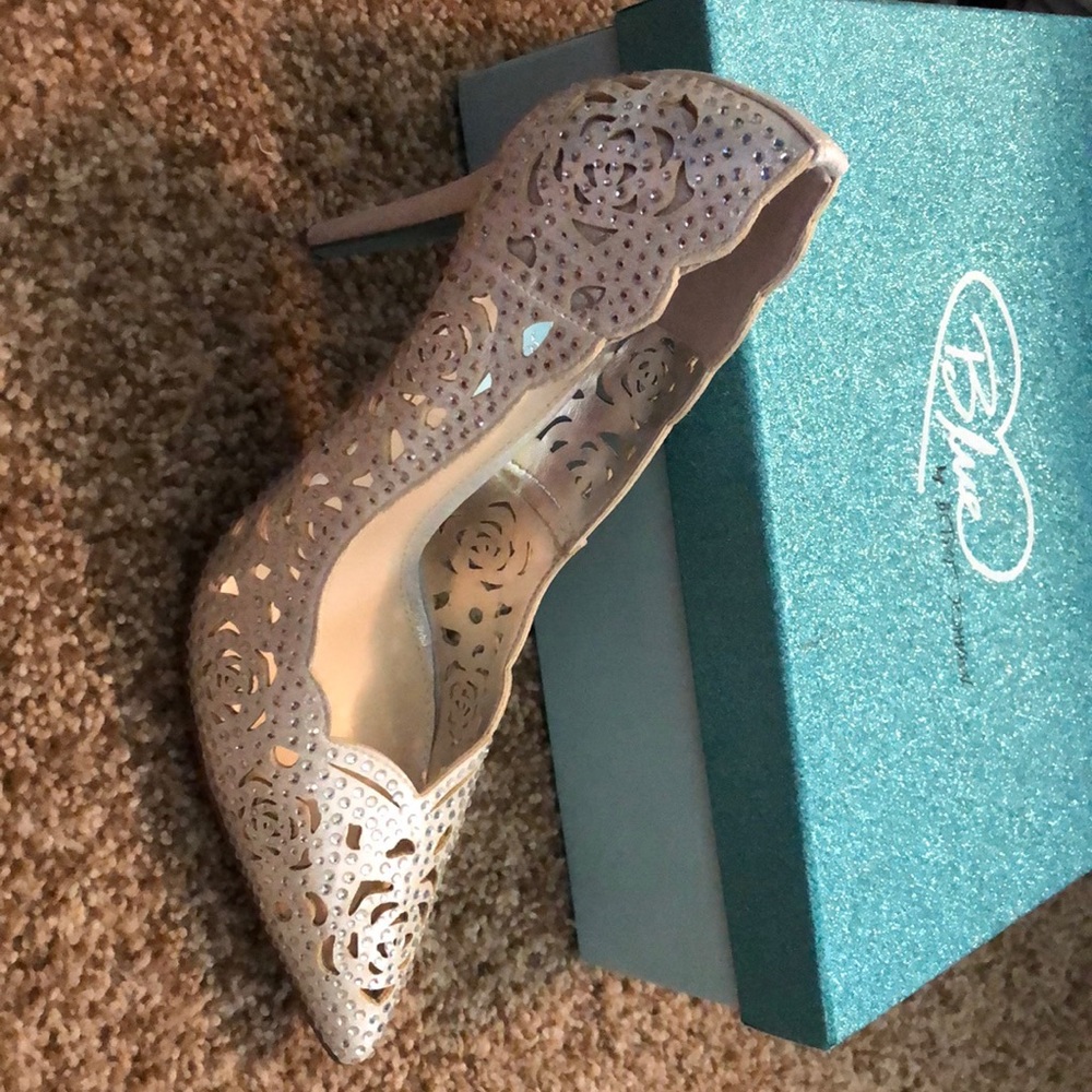 Blue by Betsey Johnson heels